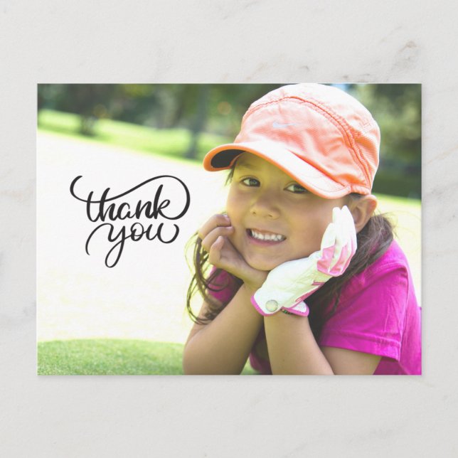 Créez votre propre carte postale Merci (Devant)