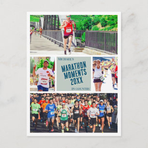 Créez votre propre carte postale photo de course à