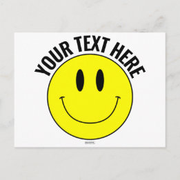 Créez Votre Propre Carte Postale Smilie Sourire