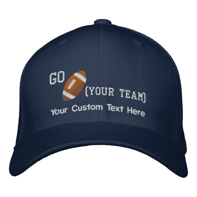 Créez votre propre Casquette de football (Devant)