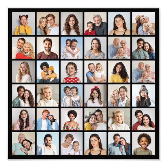 Créez votre propre collection de photos 36 Photo É (Devant)