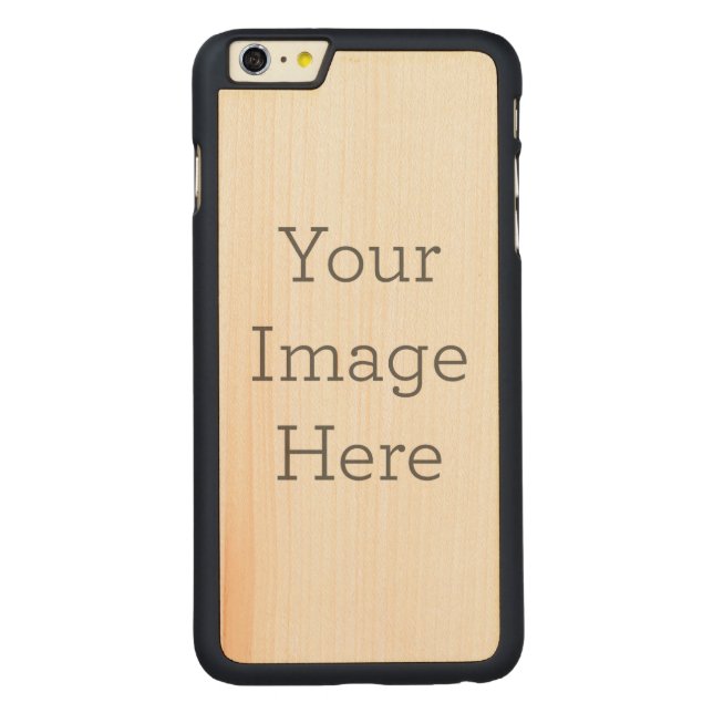 Coque en bois pouriPhone 6/6s Plus d'Apple Érable mince (Dos)