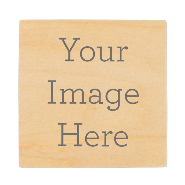 Dessous-de-verre en bois (Devant)