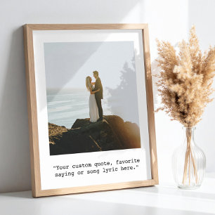 Créez votre propre devis Photo Poster