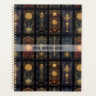 Créez Votre Propre Élégant Tarot Multicolore Doré