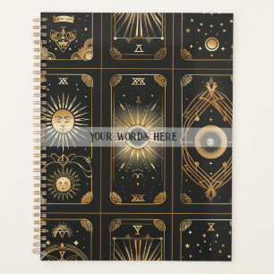 Créez Votre Propre Élégant Tarot Noir Doré