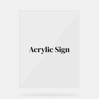 Créez votre propre enseigne en acrylique personnal