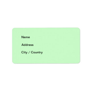 Créez votre propre Étiquette de adresse vert