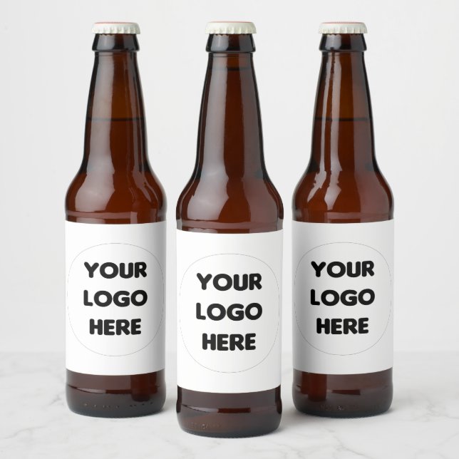 Créez votre propre Étiquette de bières de logo (Bouteilles)