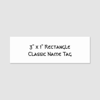 Créez votre propre étiquette nominative classique