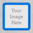 Créez votre propre fer Carré en argent 2"