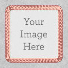 Créez votre propre fer Carré en argent 2"