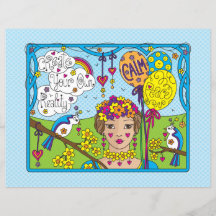 Créez votre propre feuille papier Reality_Flat 11"