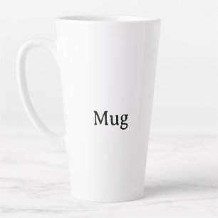 Créez Votre Propre Grand Mug à Latte Personnalisé