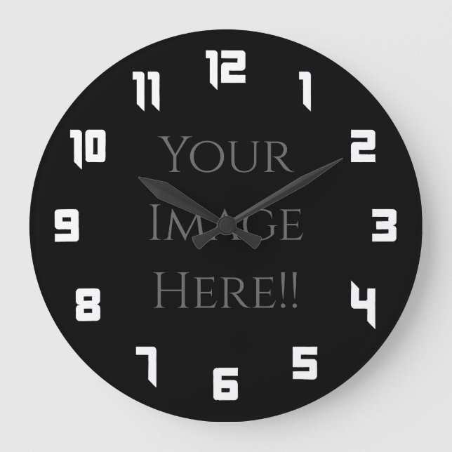 Créez votre propre horloge AcryliPrint®HD (Recto)