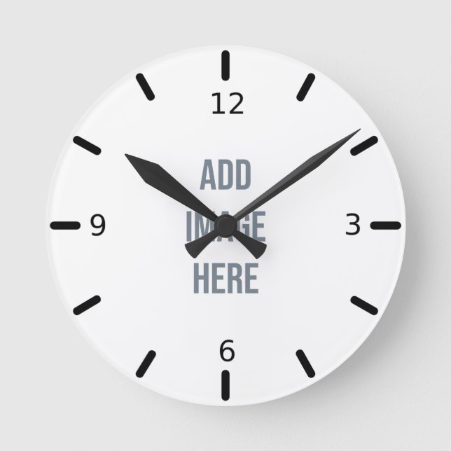 Créez votre propre horloge murale Carré (Recto)