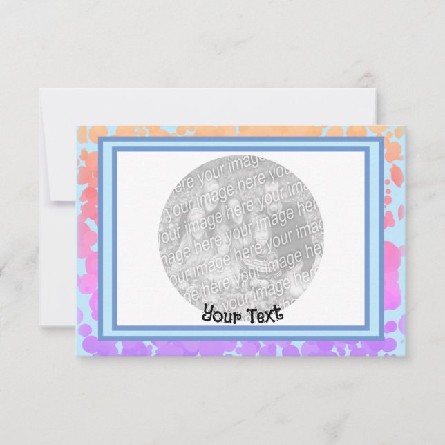 Créez votre propre invitation anniversaire de enfa (Devant)