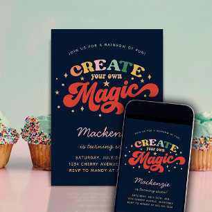 Créez votre propre invitation d'Anniversaire de en
