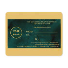 Créez votre propre logo Budget Gold Certificat cad