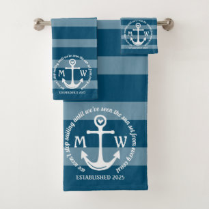 Créez votre propre logo côtier de coeur nautique