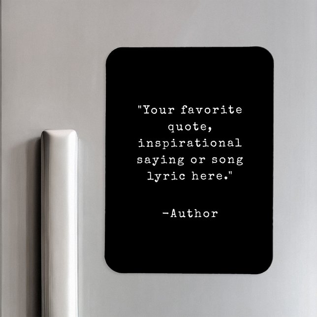Créez votre propre Magnet de devis d'inspiration (Créateur téléchargé)