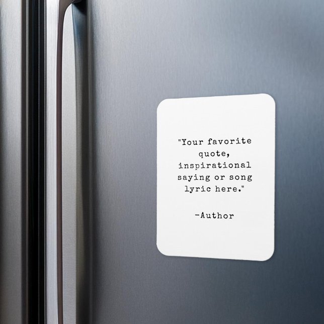 Créez votre propre Magnet de devis d'inspiration (Créateur téléchargé)
