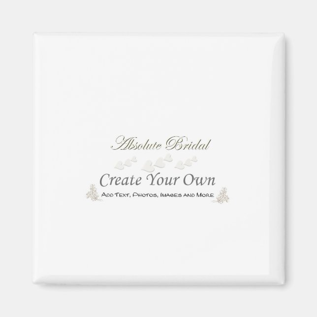 Créez votre propre Magnet Réservez la date (Devant)