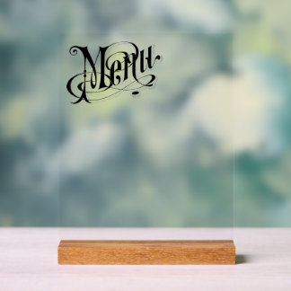 Créez Votre Propre Menu de Style Vintage Personnal