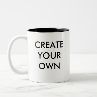 Créez votre propre Mug à deux tons noir personnali