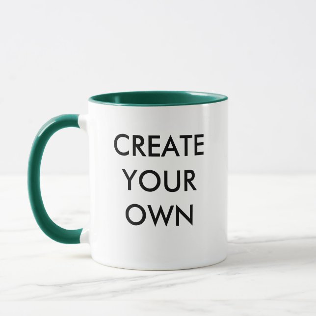 Créez votre propre Mug Combo GREEN personnalisable (Gauche)