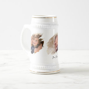 Créez Votre Propre Mug Photo Stein Amateur de Bièr