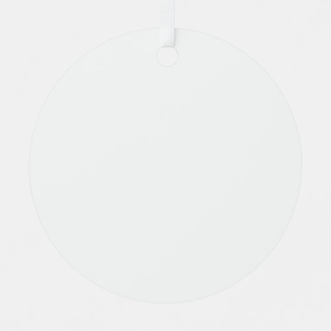 Créez votre propre ornement en métal blanc (Recto)