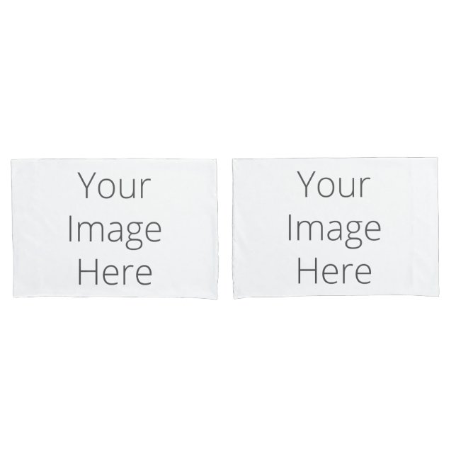 Créez votre propre paire de taies d'oreiller, tail (devant-Set)