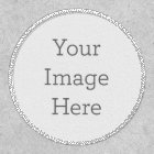 Créez votre propre patchs en fer blanc circulaire 