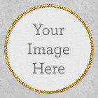 Créez votre propre patchs en fer blanc circulaire