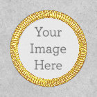 Créez votre propre patchs en fer blanc circulaire 