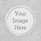 Créez votre propre patchs en fer blanc circulaire 