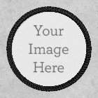 Créez votre propre patchs en fer blanc circulaire 