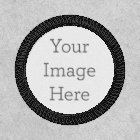 Créez votre propre patchs en fer blanc circulaire 