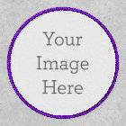 Créez votre propre patchs en fer blanc circulaire 