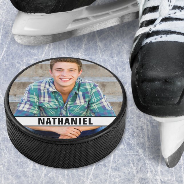 Créez votre propre photo (Create your Own Photo Hockey Puck)