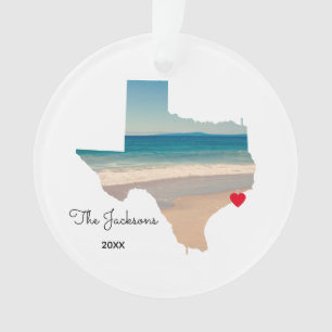 Créez votre propre photo de voyage à Texas Beach