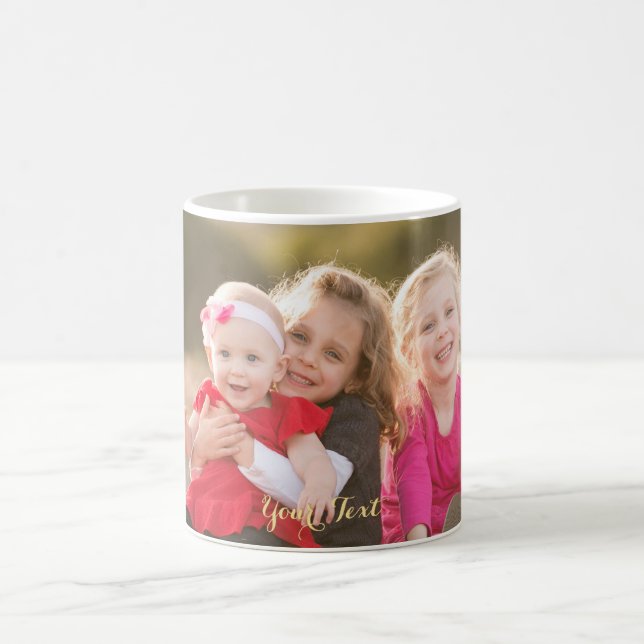 Créez votre propre photo Tea Coffee Mug Cup (Centre)