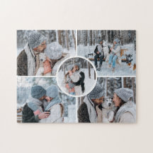 Créez Votre Propre Puzzle de 5 Photos en Forme de
