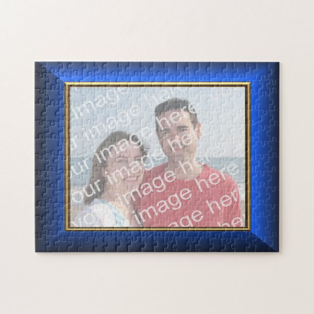 Créez votre propre puzzle encadré par photo (Horizontal)