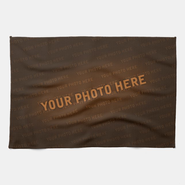 Créez votre propre serviette de cuisine (Horizontal)