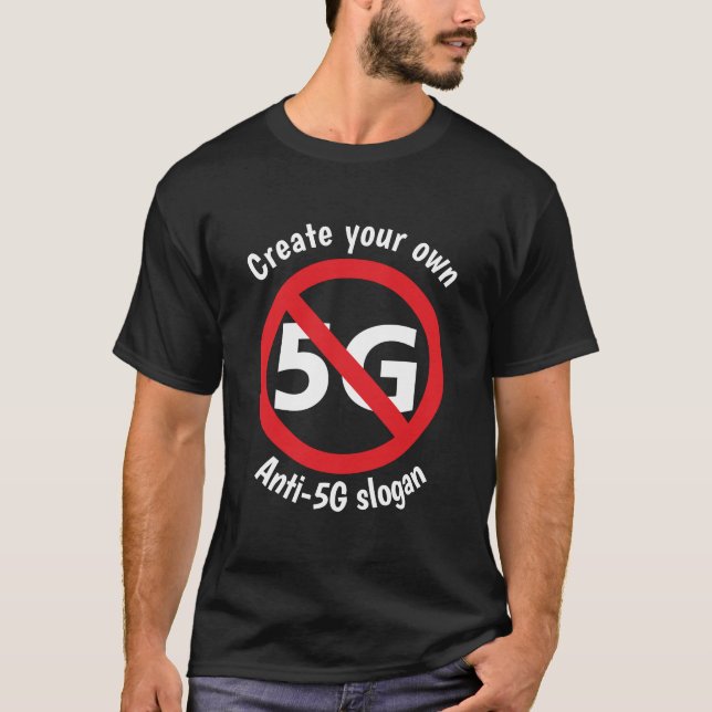 Créez votre propre T-shirt d'anti-5G (Devant)