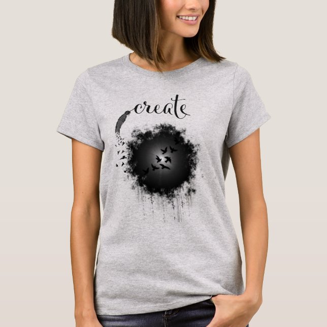 Créez votre propre T-shirt de design artistique (Devant)