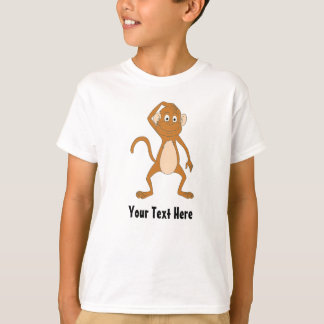 Créez votre propre T-shirt de singe-caricature amu