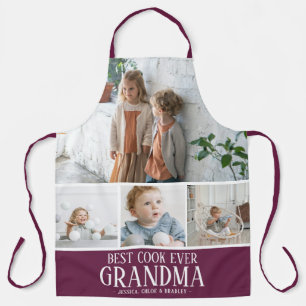Créez votre propre tablier de photo de grand-mère,
